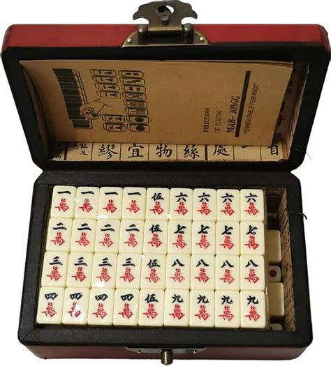 portable mahjong set|Amazon.com: Mahjong Travel Set.